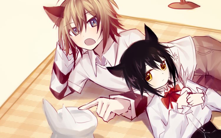 和黑脸猫们的同居生活 Ozeronson 漫画封面