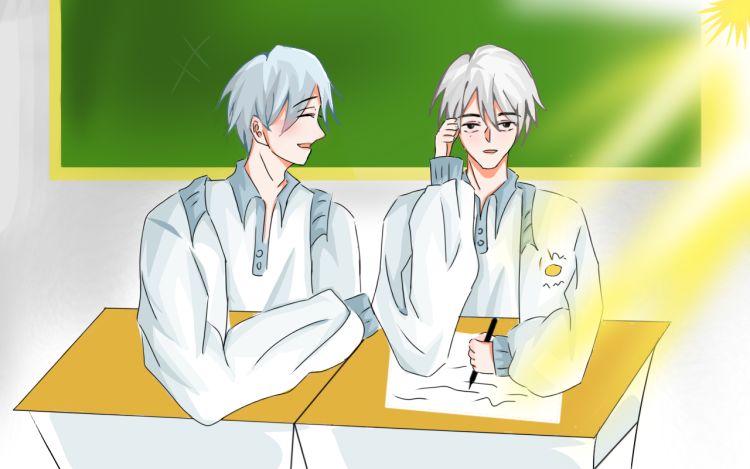 哎，同桌 青杼哎 漫画封面