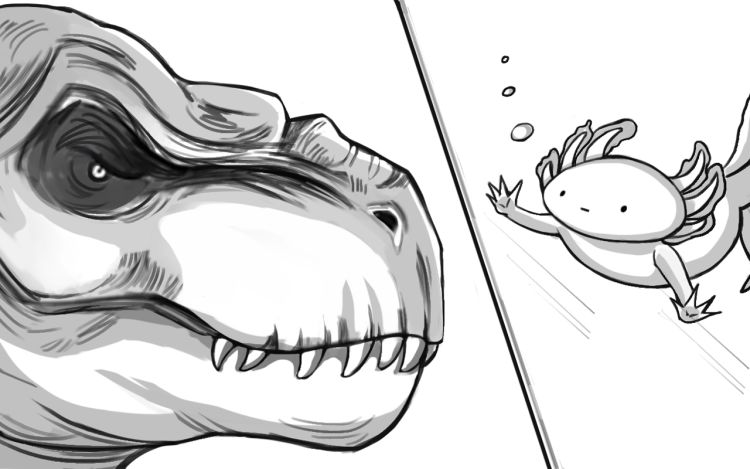 四格实验室 在画画的神经猫 漫画封面