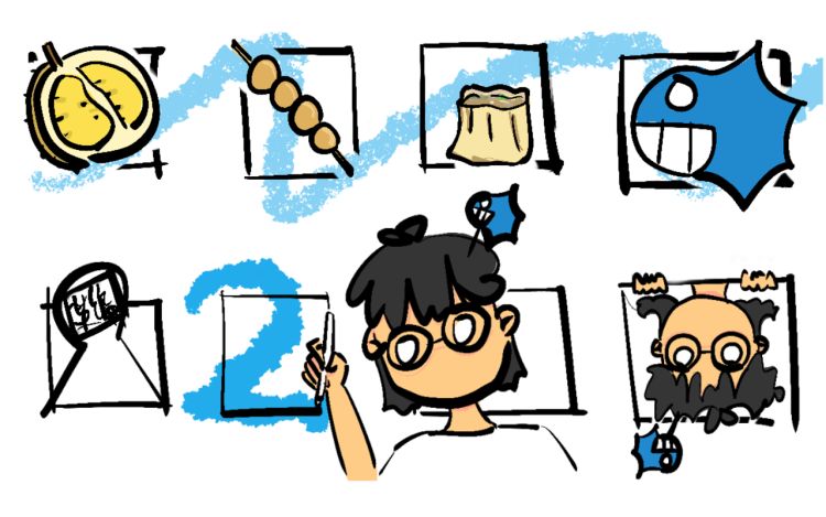 四眼鲸Yu2 Sweater毛衣 漫画封面