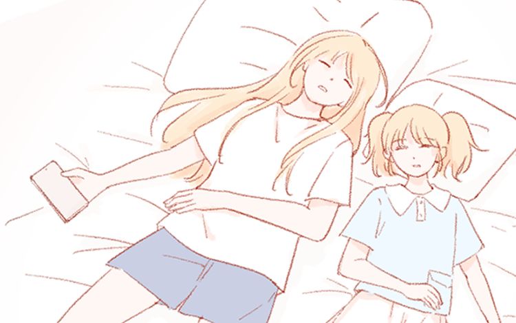 回到暑假 天天天吃 漫画封面