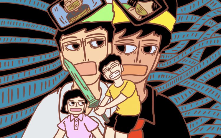 困在游戏世界 黑桃adah 漫画封面