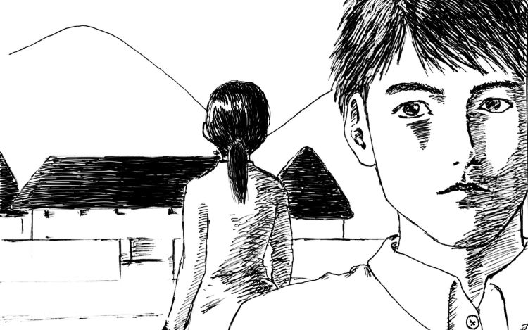 在刘家庄一点往事 文工虽 漫画封面