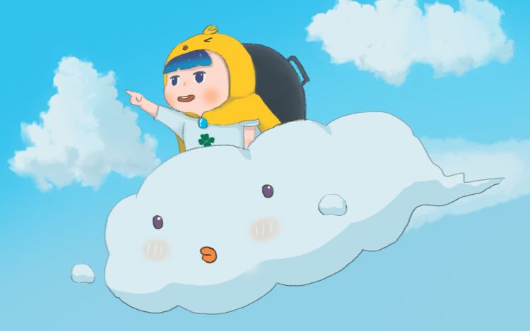 坠落神明 阿木木想暴富 漫画封面