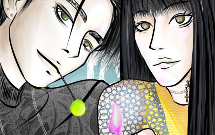 垃圾贴纸 热带林荫大道 漫画封面