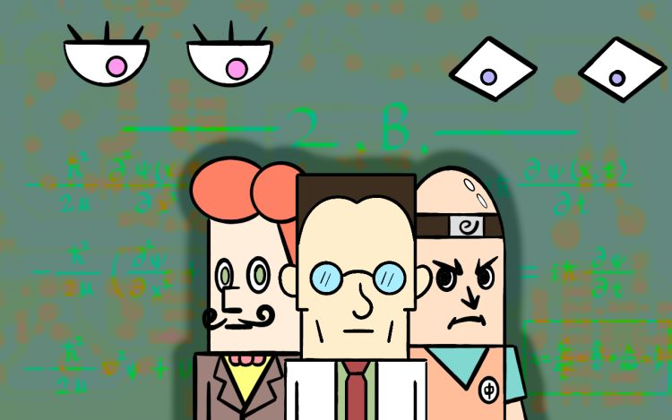 大科学家薛定恶 德布罗意波_泛波 漫画封面