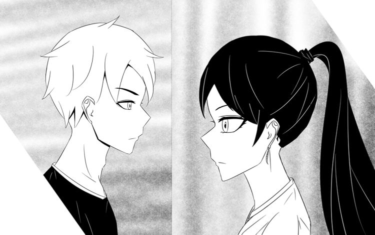 天之外 清雨落叶 漫画封面