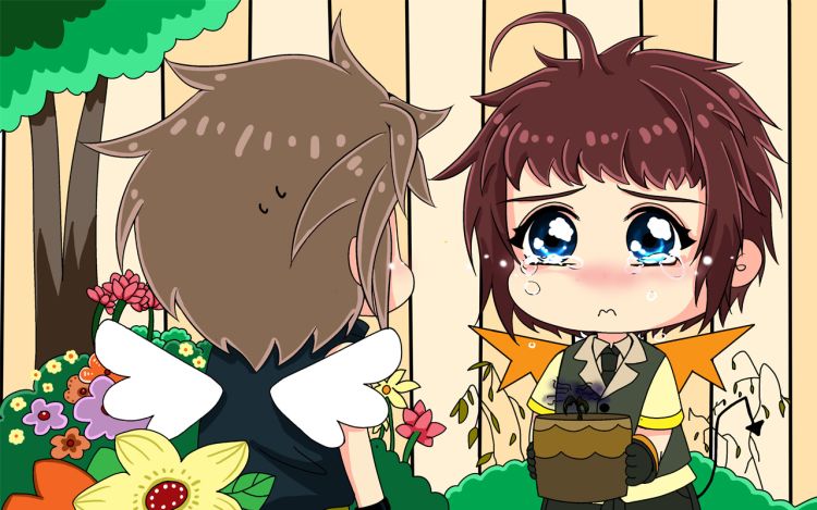 天使恶魔种植日记 红豆宝_2CUMJV 漫画封面