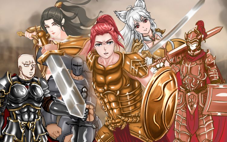 天命王权/转生异世界从佣兵到帝王争霸战纪 刀花狂炎 漫画封面