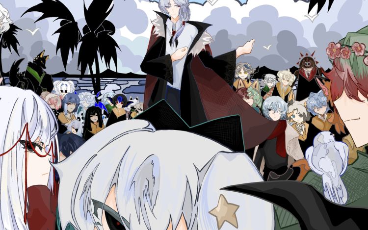 天意中学 是白昼鸭 漫画封面