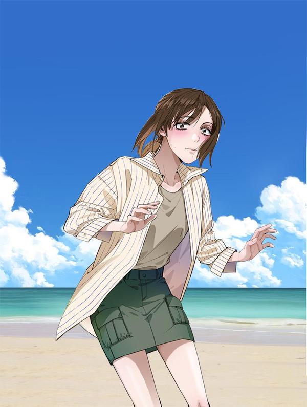 失业后我在海边遇见了人鱼小姐 [db:作者] 漫画封面