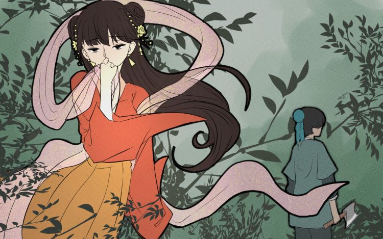 失落的羽衣 -绯改- 漫画封面