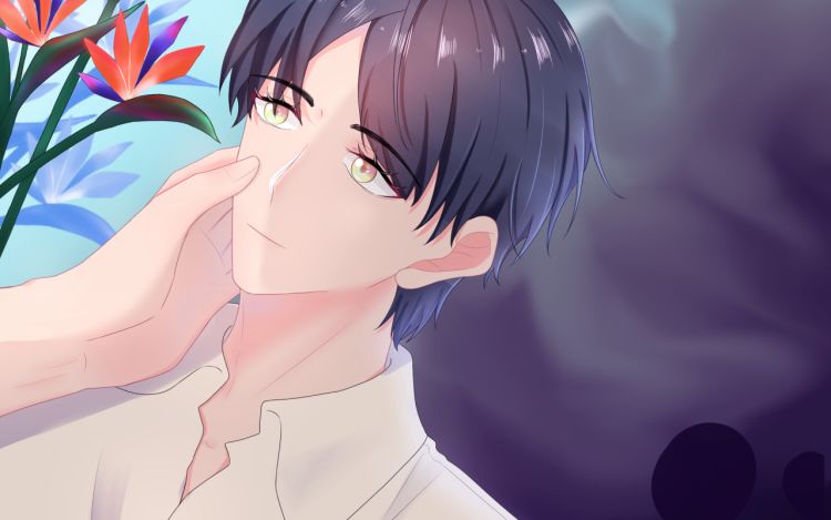 好像有人 暗夜兮雪 漫画封面