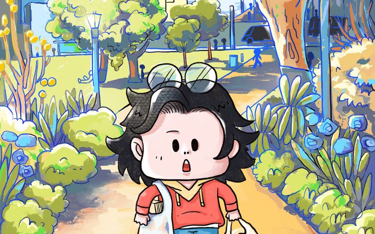 好想拥有10个亿 柚子不语本人 漫画封面