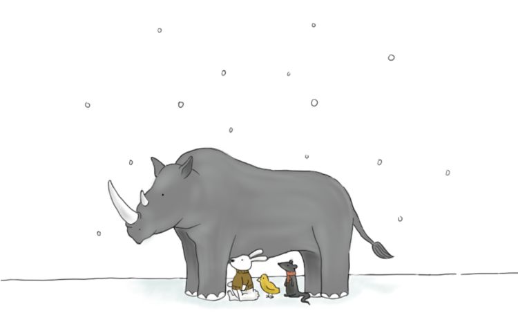 好朋友们 杀死一只白腹鹟 漫画封面