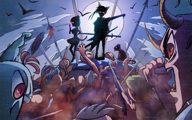 妖怪夜行 咸蛋黄_titanium 漫画封面