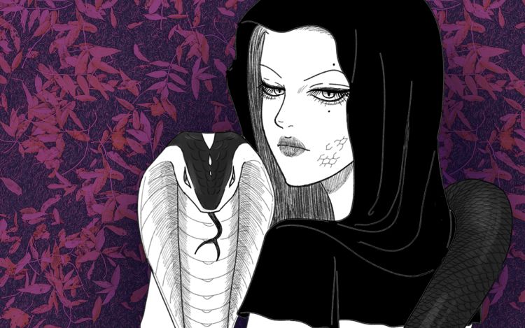 妖王蛇后 尹曰 漫画封面