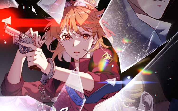 嫌疑人A的告白 神在漫画 漫画封面