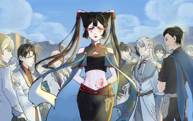 安定使 玥珝 漫画封面