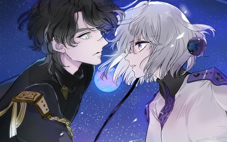 宙海中降临的你 黑角兔 漫画封面