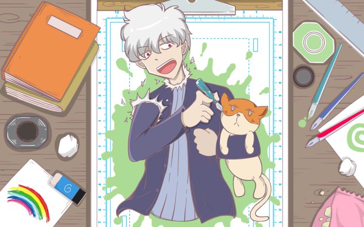 实现吧！超能力老师！ 老橘子丶 漫画封面