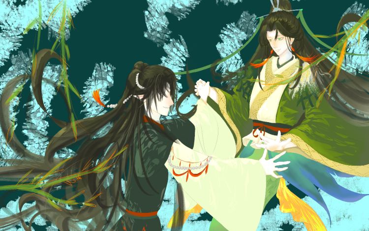 寺北纸寒的绘画日常 袱箫 漫画封面