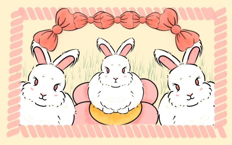 小兔桃桃 BlackK兔 漫画封面