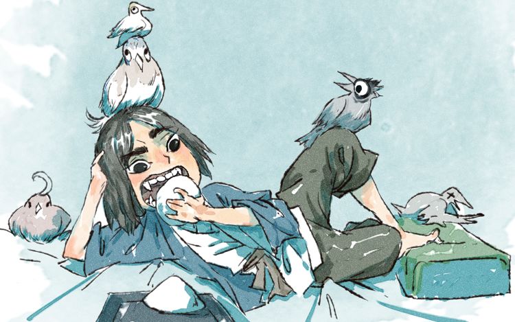 小妖森林 香辣豆豉沙丁鱼罐头 漫画封面