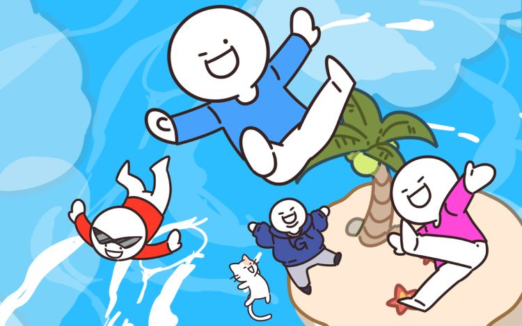 小蓝的冷知识热科普 小蓝和他的朋友 漫画封面