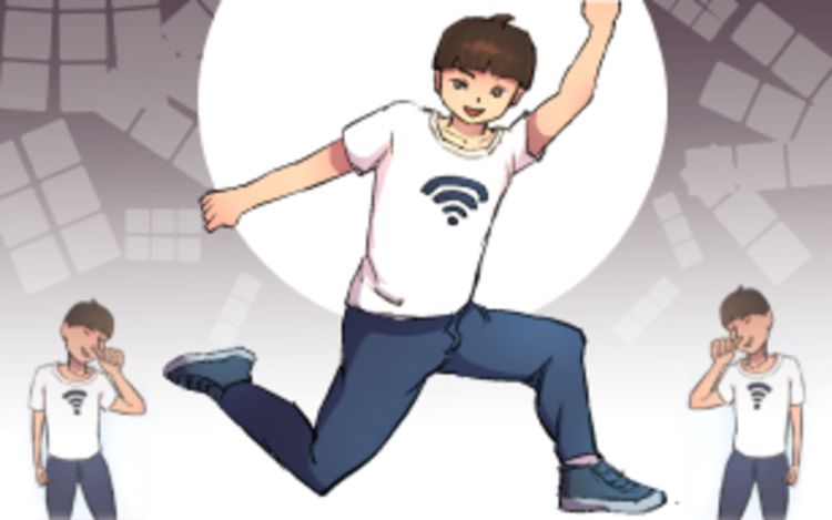 屌丝阿宅 KK世界居民_iziRFB 漫画封面