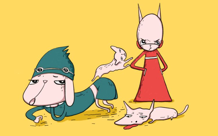 巴巴与美久的荒谬爱情 张人巴巴巴 漫画封面