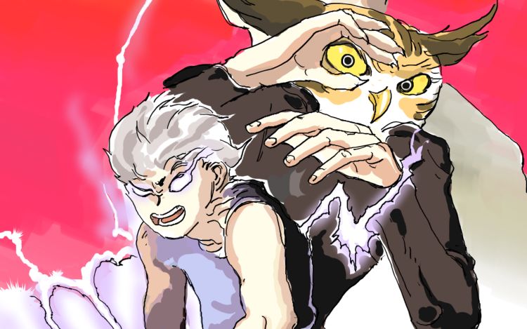 幕后BOSS 不听BUTING 漫画封面