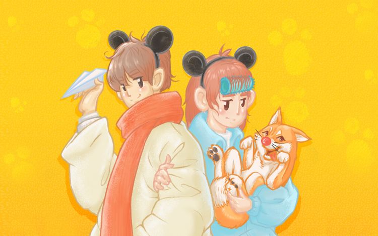 废柴夫妇 Q-J-R 漫画封面