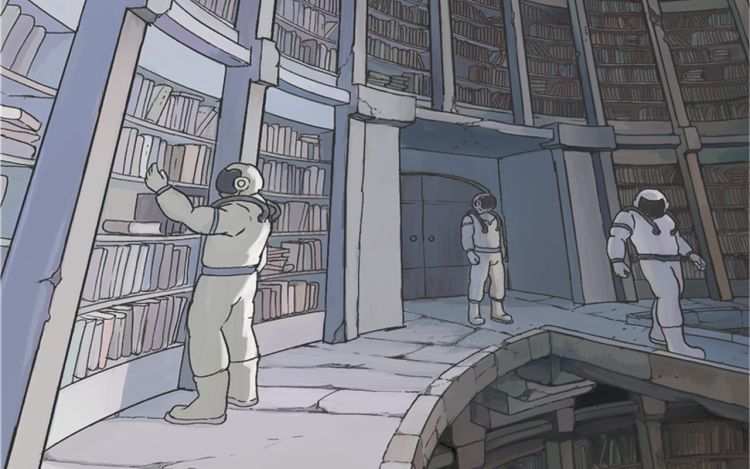 异界图书馆 鼻道仙 漫画封面