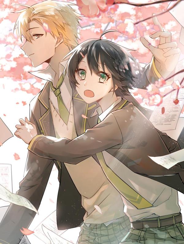 当校霸爱上学霸 [db:作者] 漫画封面