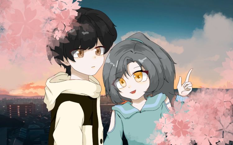 彦许池念 魔法少女阿橘橘 漫画封面