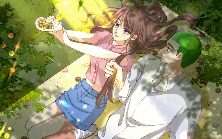 待到春暖花开时 奔跑的西兰花_L45cmn 漫画封面