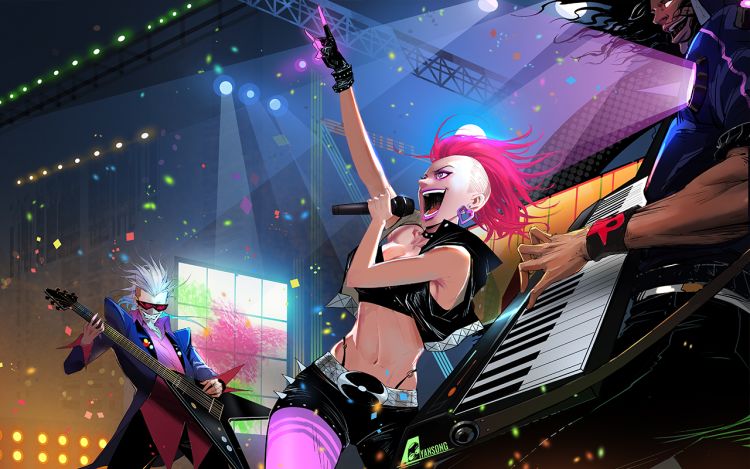 律动圣堂-圣殿狂想曲 星迷宇宙 漫画封面