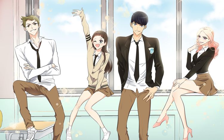 心有独钟 蓝文文化 漫画封面