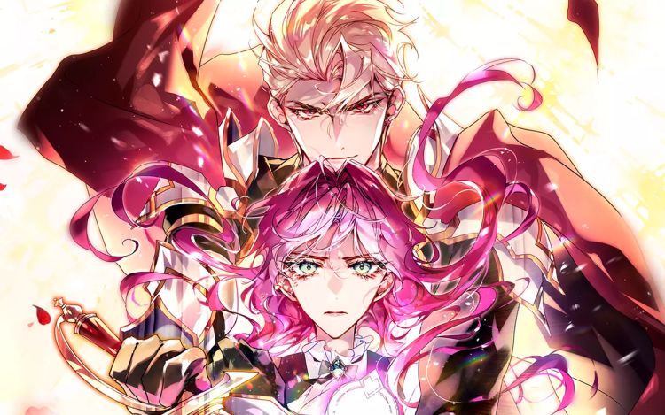 恋爱手游的男主都很危险 SUOL(主笔) + Gwon Gyeoeul（原著） 漫画封面