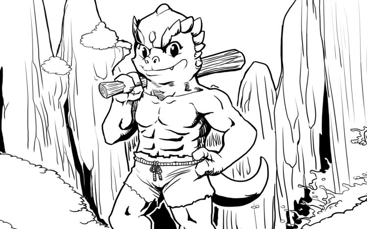 恐龙争霸之暴龙小子 十元长 漫画封面