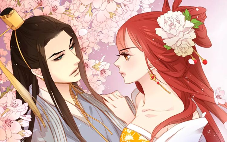 恶女皇后 Yoon Tae Roo+ Shin Ji-sang +ga-yan +Kidarien 漫画封面