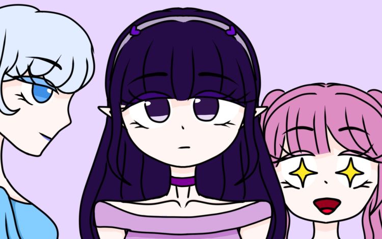 恶魔与天使与爱神 安琪_仙 漫画封面