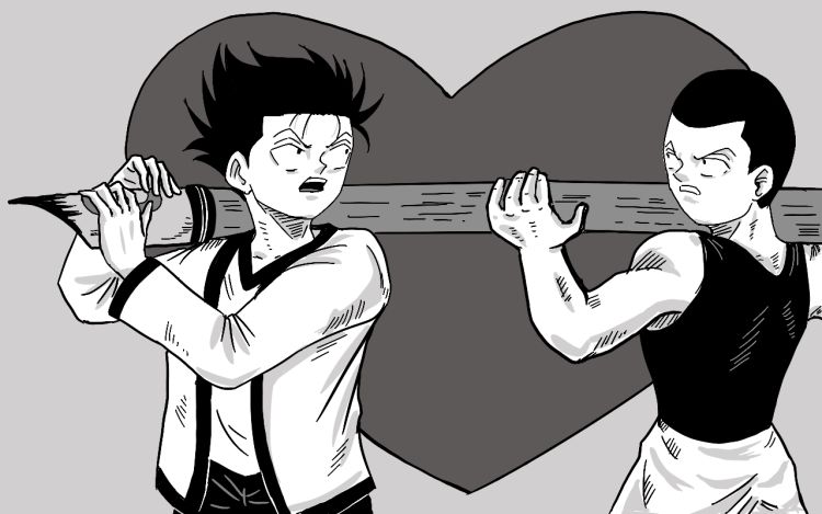 情书 松松白白 漫画封面