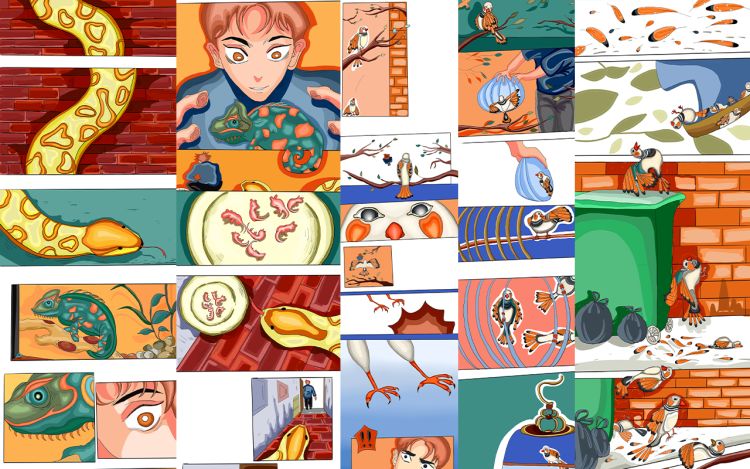 惊悚动物档案 艾丽teacher 漫画封面