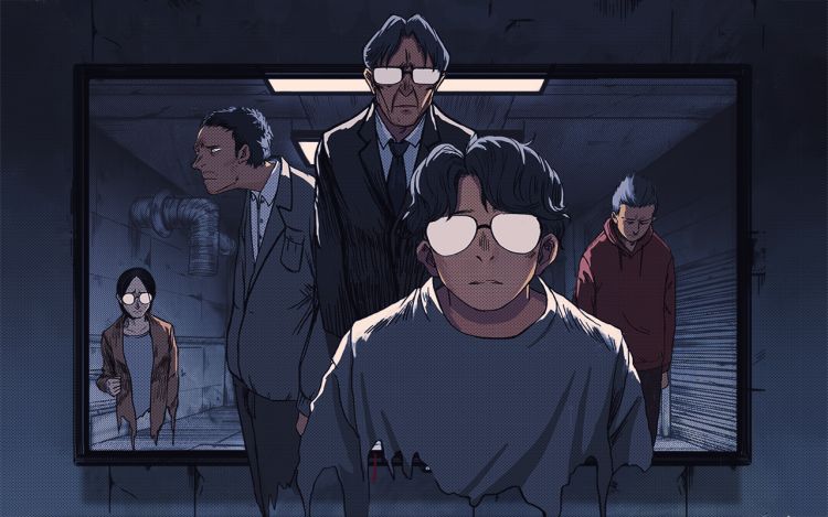 惩罚者·再教育中心 深圳狐光动画 漫画封面