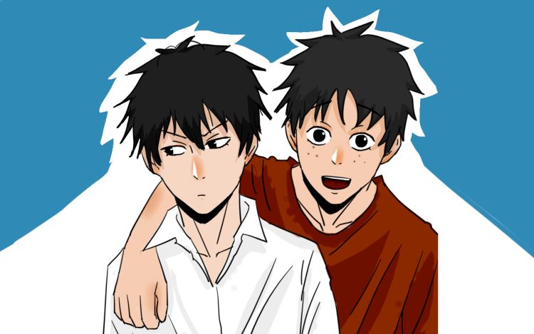 我不是他兄弟 纯情的干饭人 漫画封面