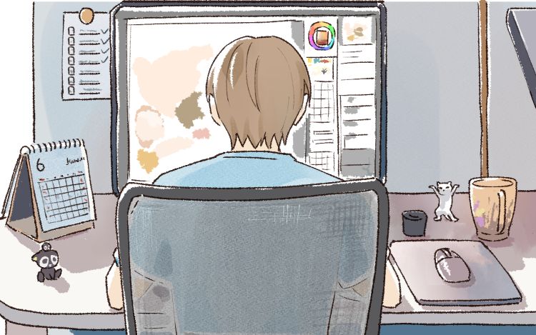 我不是漫画家 寂燃_Ceci 漫画封面