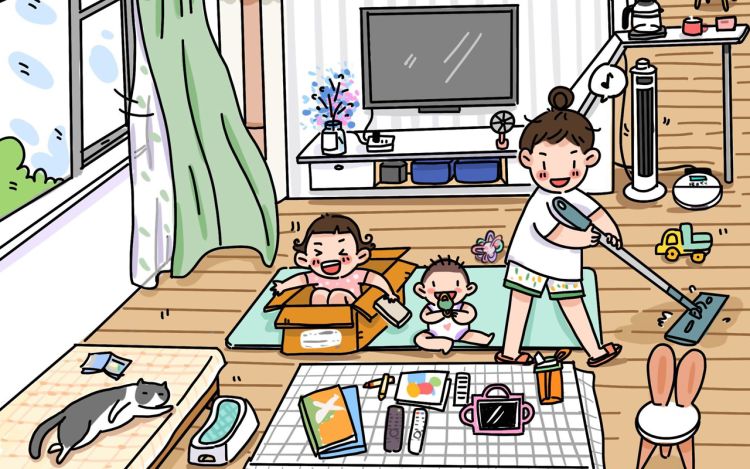 我和女儿 小小栀smile 漫画封面