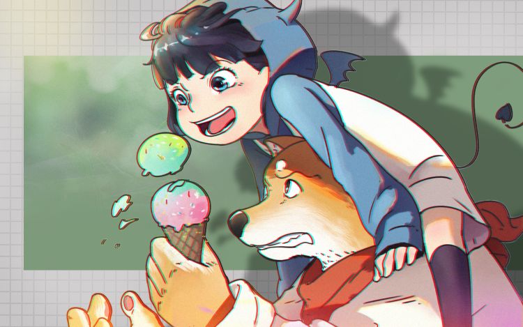 我和狗先生的矛盾日常 木木每充耳火 漫画封面